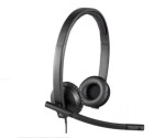 Słuchawki z mikrofonem Logitech USB Headset H570e