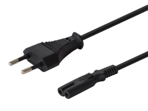 Kabel zasilający do laptopa 2-pin
