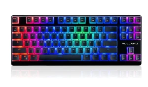 Klawiatura przewodowa Modecom Volcano LANPARTY RGB Gaming mechaniczna