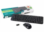 Zestaw bezprzewodowy klawiatura + mysz Logitech MK220 czarny
