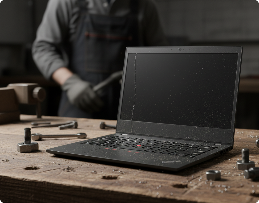 Ekran 14 cali Full HD w Lenovo ThinkPad – matowa matryca do pracy